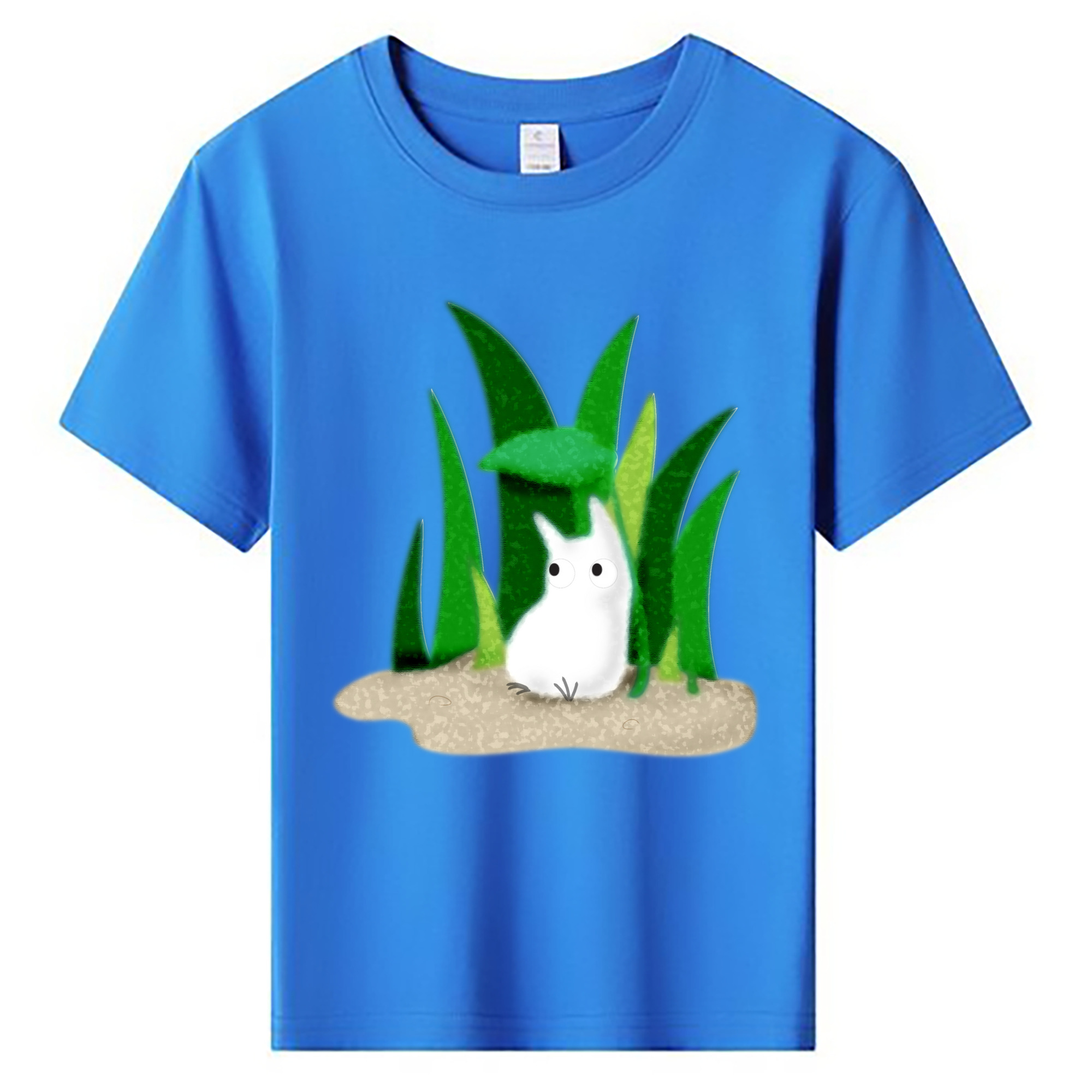 （画像用） となりのトトロ 草壁メイ 草壁サツキ My Neighbor Totoro Satsuki Kusakabe Mei Kusakabe 綿100％キッズTシャツ（フロントプリント）